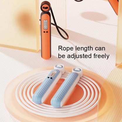 Fitness Sport Intelligent Electronic Counting Skipping Rope, Style: Long Rope (Orange) - Sporting goods by buy2fix | Online Shopping UK | buy2fix