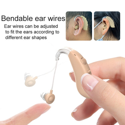 GM-301 Hearing Aid Rechargeable Sound Amplifier,Spec: Without Bluetooth Skin Color - Hearing Aids by buy2fix | Online Shopping UK | buy2fix
