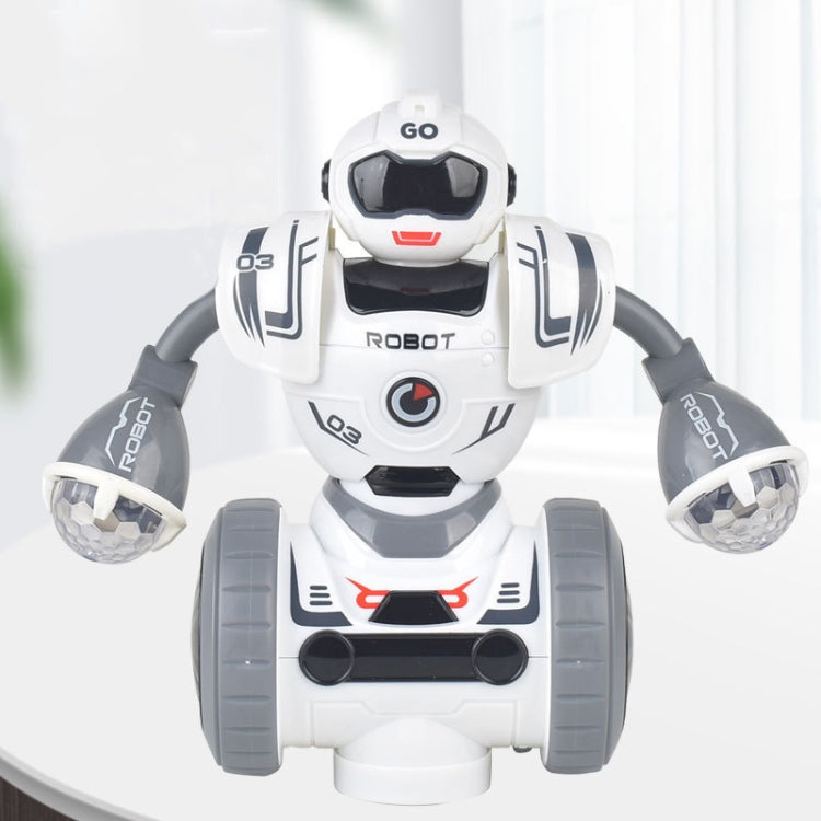 Intelligent Early Education Sound and Light Mechanical Robot Toys, Color: 3 Gray - RC Robots by buy2fix | Online Shopping UK | buy2fix