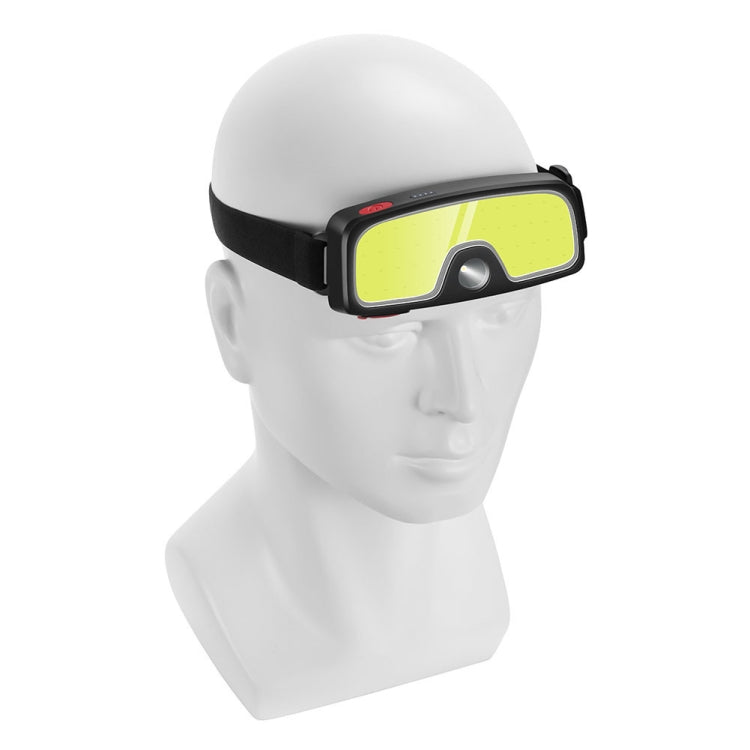 G-14  USB Charging Dual Light Source COB Headlight Camping Riding Running Headlight(Glasses Type) - Headlamp by buy2fix | Online Shopping UK | buy2fix