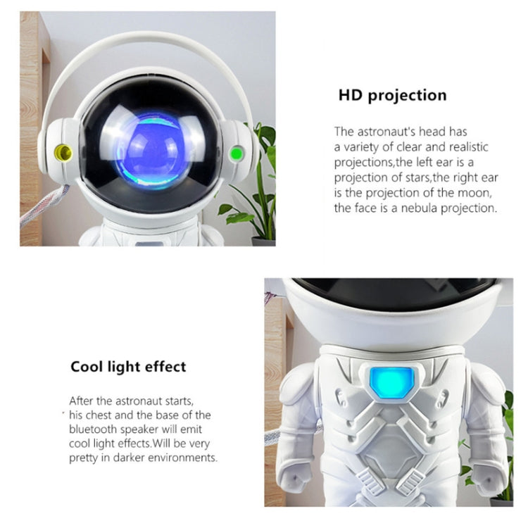 W-4 Bluetooth Speaker  Astronaut Star Projection Lamp Atmosphere Light - Projection Lamp by buy2fix | Online Shopping UK | buy2fix