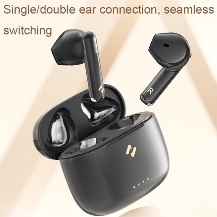 Havit ENC TWS Super Long Battery Life ENC Noise Reduction Wireless Bluetooth Earphones, Style: S3 (Black) - TWS Earphone by Havit | Online Shopping UK | buy2fix