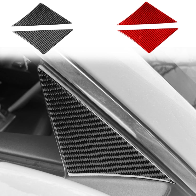 For Jaguar F-TYPE 2013+ Universal A-Pillar Sticker For Left And Right Drive(Red) - Decorative Sticker by buy2fix | Online Shopping UK | buy2fix