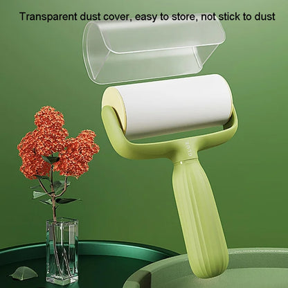 Pet Hair Adhesive Coat Remover Roller Brush(Luxurious Green) - Sponges, Cloths & Brushes by buy2fix | Online Shopping UK | buy2fix
