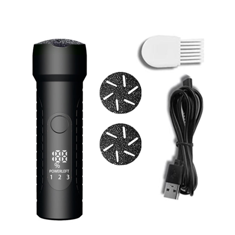 Electric Foot File Pedicure Kit Waterproof Feet Callus Remover, Spec: Matte Black - Grinding Tools & Accessories by buy2fix | Online Shopping UK | buy2fix