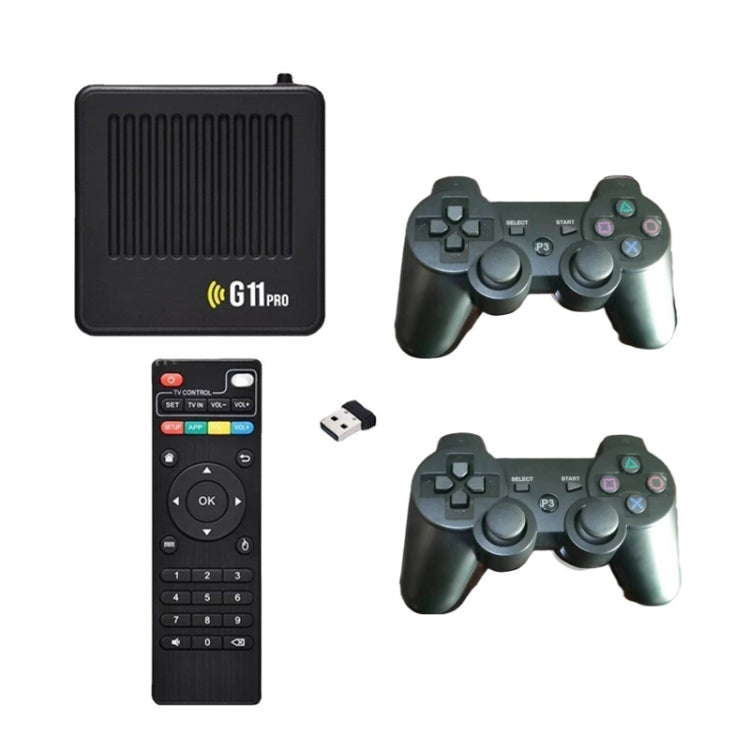 G11 PRO Game Machine TV Box Dual System HDMI HD 4K Retro Arcade, Style: 128G+Charging Handle - Pocket Console by buy2fix | Online Shopping UK | buy2fix