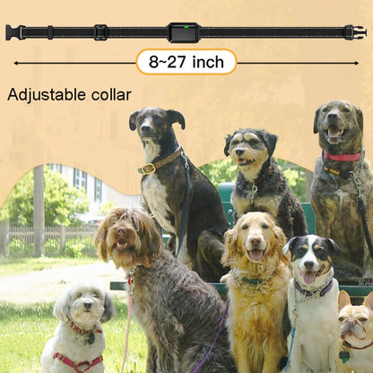 Color Screen Dragon Two Remote Control Pet Electric Shock Circular Dog Trainer(Black) - Training Aids by buy2fix | Online Shopping UK | buy2fix