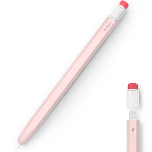 For Apple Pencil 1 AhaStyle PT180-1 Retro Stylus Protective Case Drop Proof Capacitive Pen Cover(Pink) - Pencil Accessories by AhaStyle | Online Shopping UK | buy2fix