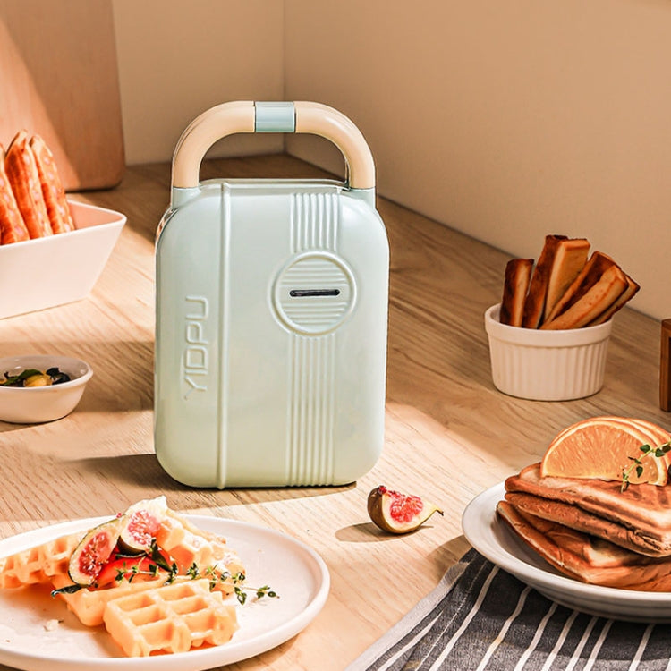 6 In 1 YIDPU Multifunctional Family Breakfast Maker Light Diet Sandwich Waffle Baker, CN Plug(Green) - Bulit-in Ovens & Accessories by YIDPU | Online Shopping UK | buy2fix