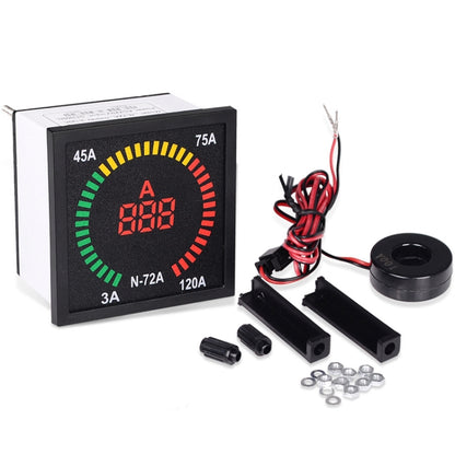 SINOTIMER N-72A AC Current Signal Indicator Square Turntable LED Digital Ammeter - Current & Voltage Tester by SINOTIMER | Online Shopping UK | buy2fix