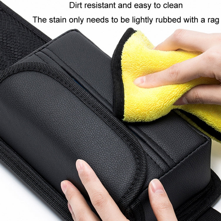 Car Seat Side Storage Hanging Bag Tissue Box, Model: H321 Carbon Fiber Pattern - Stowing Tidying by buy2fix | Online Shopping UK | buy2fix