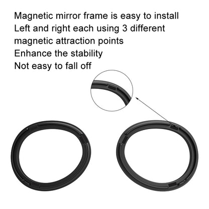 For Apple Vision Pro Magnetic Frame VR Glasses Smart Accessories, Style: Single Frame - VR Accessories by buy2fix | Online Shopping UK | buy2fix