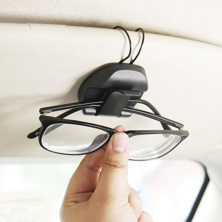 2 In 1 Car Glasses Holder Air Outlet Sun Visor Bill Holder(DM-113) - Sunglasses & Glasses Clips by buy2fix | Online Shopping UK | buy2fix