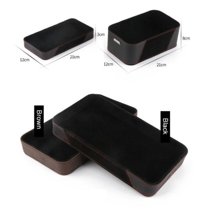 Car Multifunctional Dashboard Armrest Box Water Cup Storage Box, Color: Small Black - Stowing Tidying by buy2fix | Online Shopping UK | buy2fix