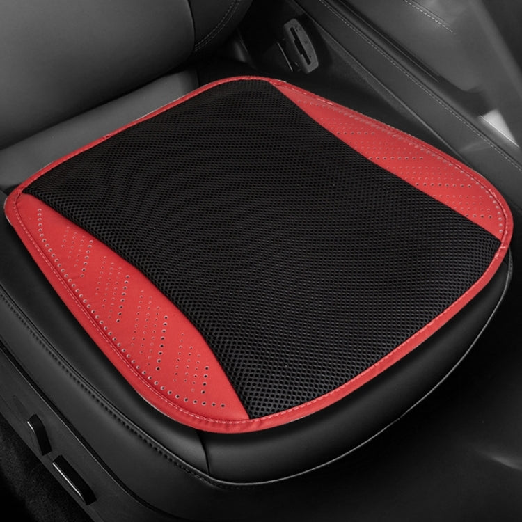 Car USB Summer Cool Ventilated Breathable Seat Cushion(Red 8 Sets Fan) - Seat Accessories by buy2fix | Online Shopping UK | buy2fix