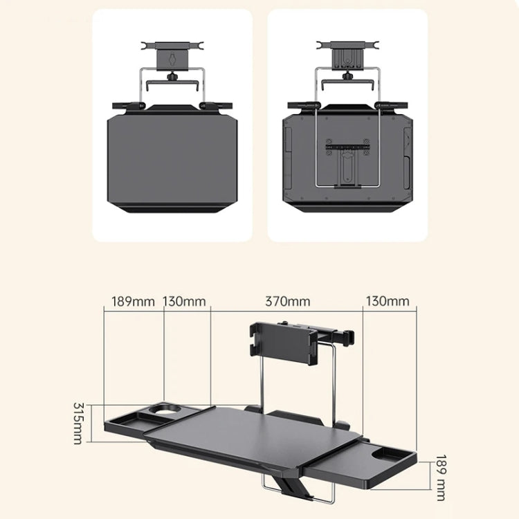 SD-1508D Car Dining Table Rear Foldable Storage Rack Computer Stand - Stowing Tidying by buy2fix | Online Shopping UK | buy2fix