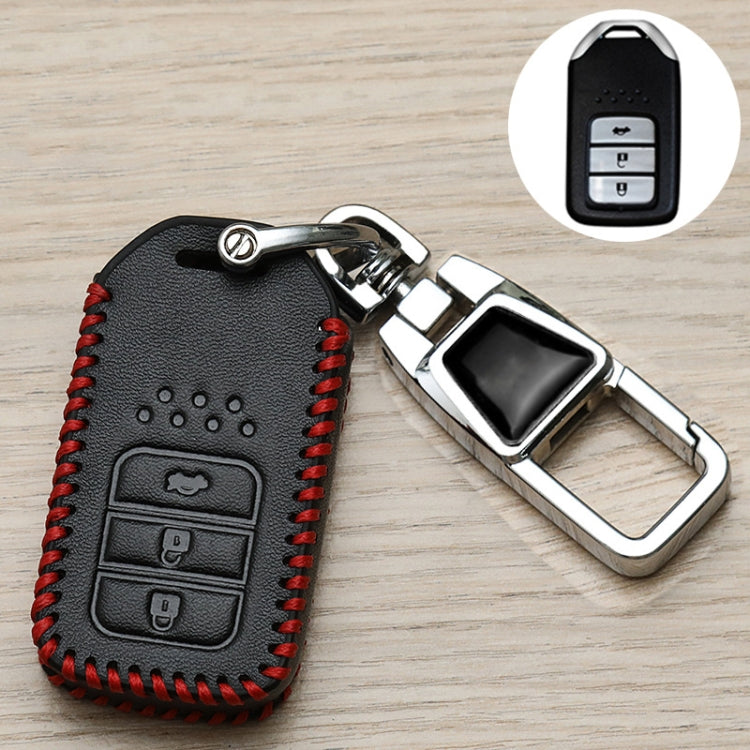 For Honda Car Key Cover Multifunctional Keychain Anti-lost Number Plate, Style: B - Car Key Cases by buy2fix | Online Shopping UK | buy2fix