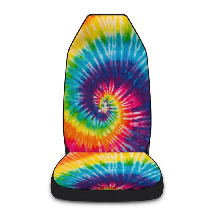 Car Universal Printed Seat Protector Automobile Decoration Supplies, Style: Coloful Swirls - Seat Accessories by buy2fix | Online Shopping UK | buy2fix