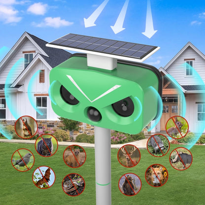 Outdoor Solar Animal Repeller Multi-functional Bird/Cat/Rat Repeller(SJZ028-2) - Outdoor Insect Repellent by buy2fix | Online Shopping UK | buy2fix