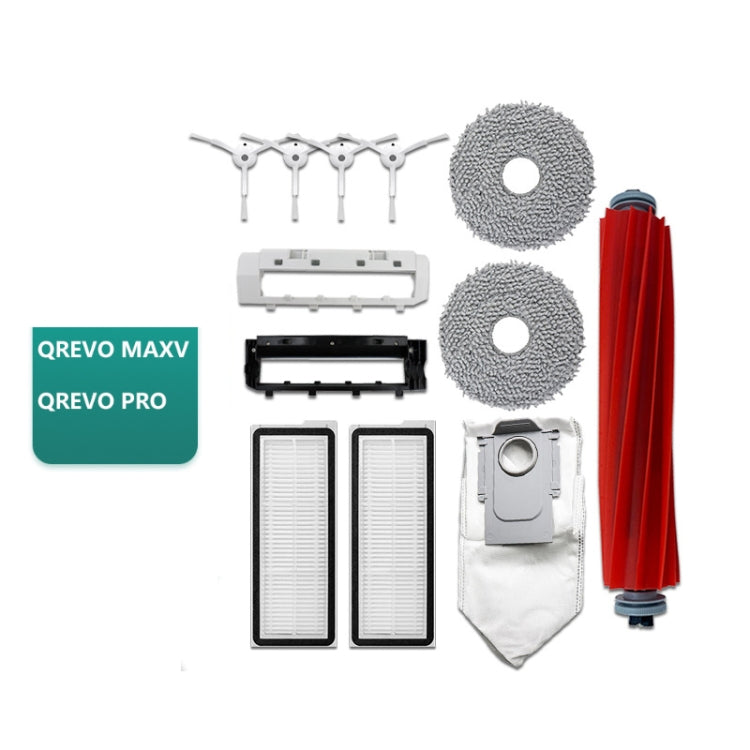 Main Brush Cover White For Roborock Qrevo Pro / Qrevo MaxV Vacuum Robot Accessories - Other Accessories by buy2fix | Online Shopping UK | buy2fix