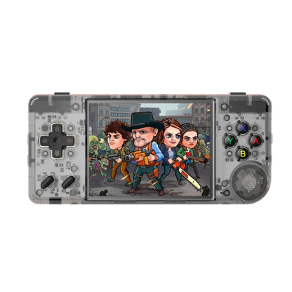 ANBERNIC RG28XX Retro Handheld Game Console 2.83-Inch IPS Screen Linux OS 64GB(Transparent Black) - Pocket Console by ANBERNIC | Online Shopping UK | buy2fix