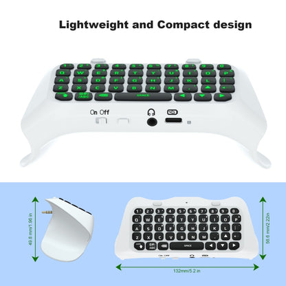 For PS5 JYS-P5172 Gamepad Wireless Bluetooth External Keyboard, Without Gamepad(White) - Others by JYS | Online Shopping UK | buy2fix