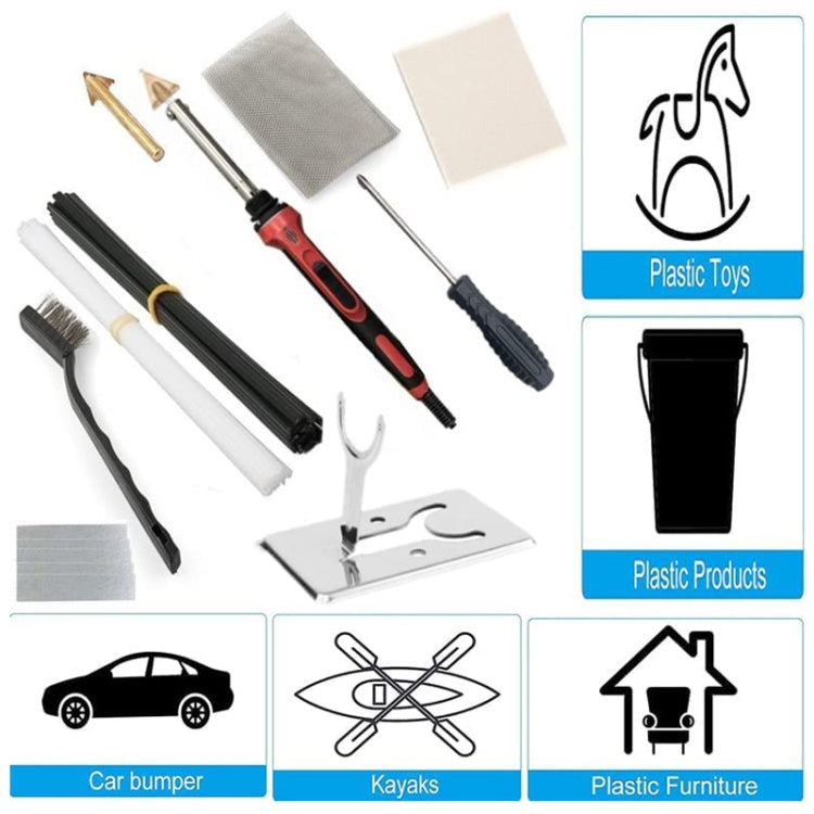 53pcs /Set Plastic Parts Repair Tool Car Bumper Restorating Kit Set, Specification: US Plug - Hand Tool Sets by buy2fix | Online Shopping UK | buy2fix