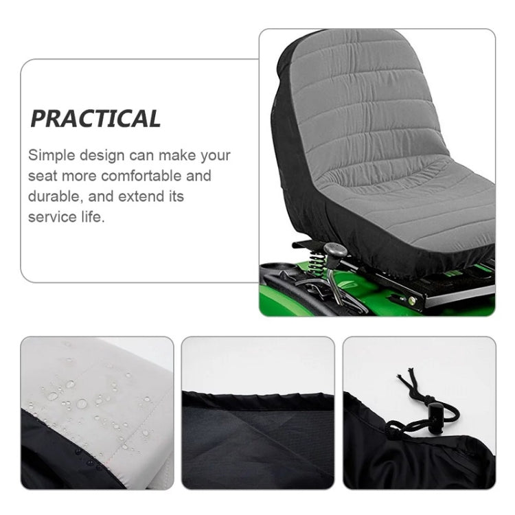 Heavy-Duty Agricultural Vehicle Lawn Mower Seat Dust Cover, Size: 15 Inch - Seat Accessories by buy2fix | Online Shopping UK | buy2fix