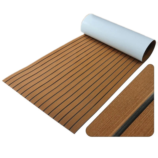 240x45x0.6cm Yacht RV Modification Imitation Teak Floor EVA Anti-slip Mat - Floor Mats by buy2fix | Online Shopping UK | buy2fix