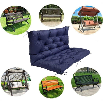 Outdoor Home Patio Soft Waterproof Sunscreen Bench Chair Cushion, Size: 120x100x10cm(Hawaii Style) - Cushions & Pillows by buy2fix | Online Shopping UK | buy2fix