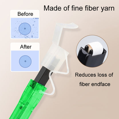 For MPO / MTP Fiber Optic Cleaning Pen Optical Module Ferrule Endface Cleaner(Green) - Lan Cable and Tools by buy2fix | Online Shopping UK | buy2fix