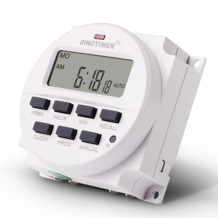 SINOTIMER Programmable Timer Switch Time Controller, Model: TM618H 5V - Digital Countdown by SINOTIMER | Online Shopping UK | buy2fix