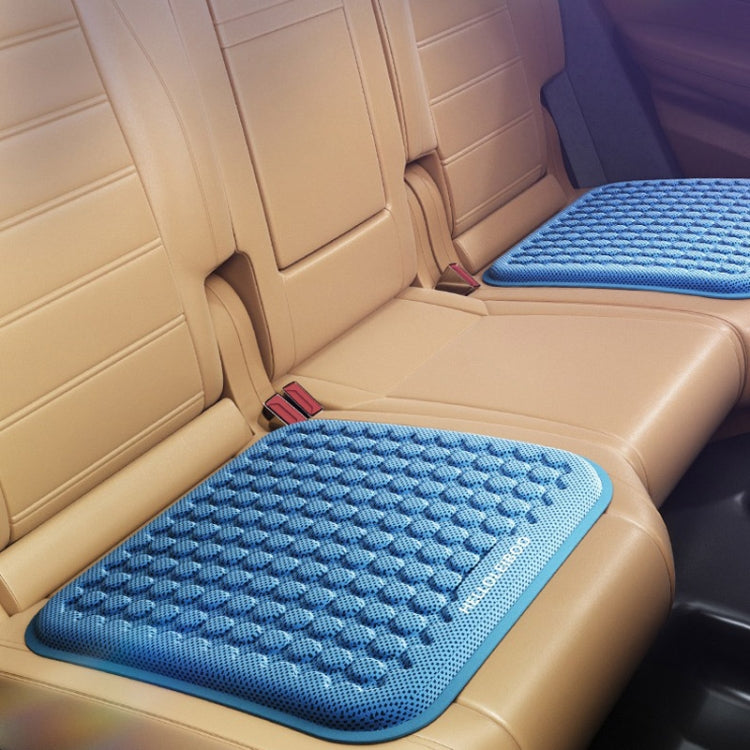 HELLOLEIBOO Car Gel Ice Cushion Four Seasons Universal Breathable Seat Cushion, Color: Double Layer Blue - Seat Accessories by HELLOLEIBOO | Online Shopping UK | buy2fix