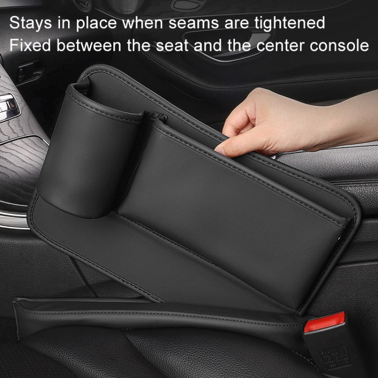 Car Seam Organizer Multi-functional Car Seat Center Control Universal Seat Seam Storage Box, Color: Black Passenger Seat - Stowing Tidying by buy2fix | Online Shopping UK | buy2fix