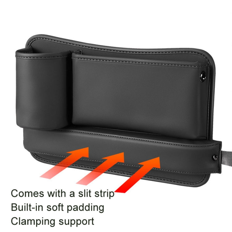 Car Seam Organizer Multi-functional Car Seat Center Control Universal Seat Seam Storage Box, Color: Black Passenger Seat - Stowing Tidying by buy2fix | Online Shopping UK | buy2fix