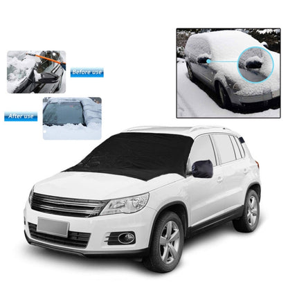 Automobile Silver Coated Cloth Sunshade Snow Shield, Style: Front Rubber Band - Window Foils & Solar Protection by buy2fix | Online Shopping UK | buy2fix