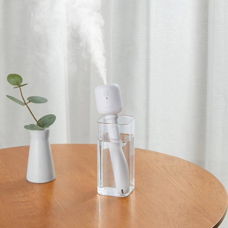 JisuLife JB07 Wireless High Mist Portable Humidifier, No Water Tank, Color: White 1100mAh - Air Purifiers & Accessories by JisuLife | Online Shopping UK | buy2fix