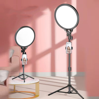 12.6 Inch Full-Screen Selfie Ring Light Tripod Set For Live Stream, Spec: 55cm Overhead Shot - Selfie Light by buy2fix | Online Shopping UK | buy2fix