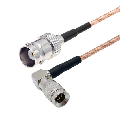 20cm CC4 Male Elbow To BNC Female Connector Cable RG179 Coaxial RF Wire - Connectors by buy2fix | Online Shopping UK | buy2fix