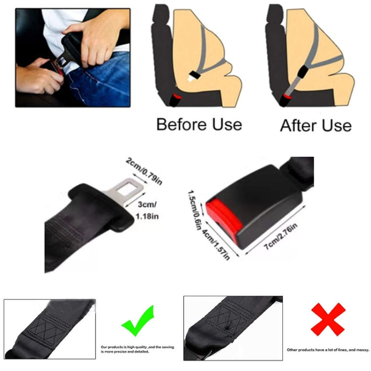 Car Seat Child Pregnant Woman Safety Belt Adjustable Extender, Length: EU/US Mini 23cm - Seat Belts & Padding by buy2fix | Online Shopping UK | buy2fix