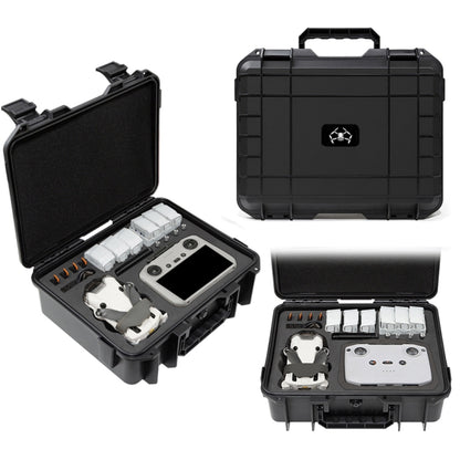 For DJI Mini 4 Pro / Mini 3 Pro Drone Suitcase Explosion-proof Box Compatible with RC & RC 2, RC-N1 & RC-N2(Black) - Backpacks & Bags by buy2fix | Online Shopping UK | buy2fix