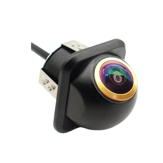 Car Universal HD Night Vision Rear View Reversing Three-Control Fisheye Camera, Style: AHD720P Straw Hat - Rear View Cameras by buy2fix | Online Shopping UK | buy2fix