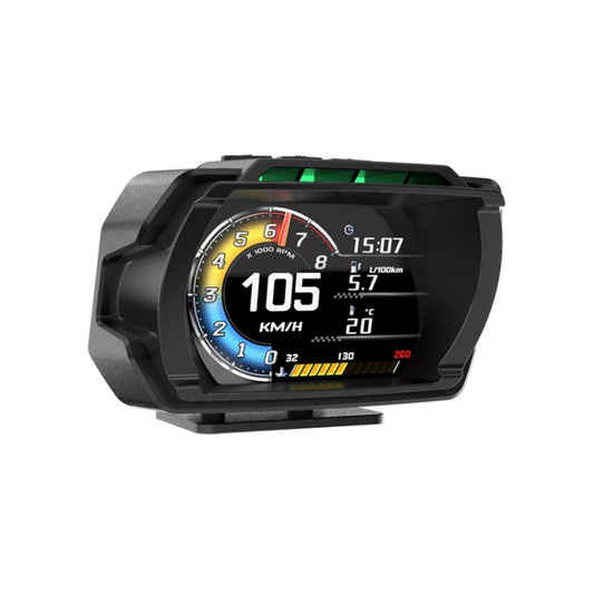 HUD Head-up Display OBD LCD Mileage Speedometer(English Version) - Head Up Display System by buy2fix | Online Shopping UK | buy2fix