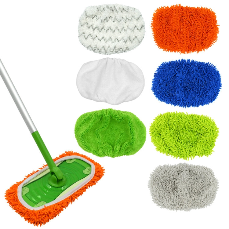 For Swiffer Sweeper and Other 10-inch Flat Mop Replacement Pads Chenille Gray - Handheld Cleaner & Mops by buy2fix | Online Shopping UK | buy2fix