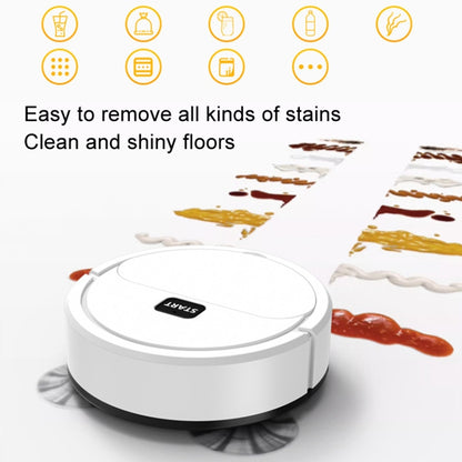 Automatic Mini Sweeping Robot Mopping Sweeping Suction 3 In 1 Cleaning Machine, Color: Black Battery - Robot Vacuum Cleaner by buy2fix | Online Shopping UK | buy2fix