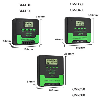 12V-24V 20A WIFI Remote MPPT Home Energy Storage Control System Solar Controller, Model: CM-D20 - Others by buy2fix | Online Shopping UK | buy2fix