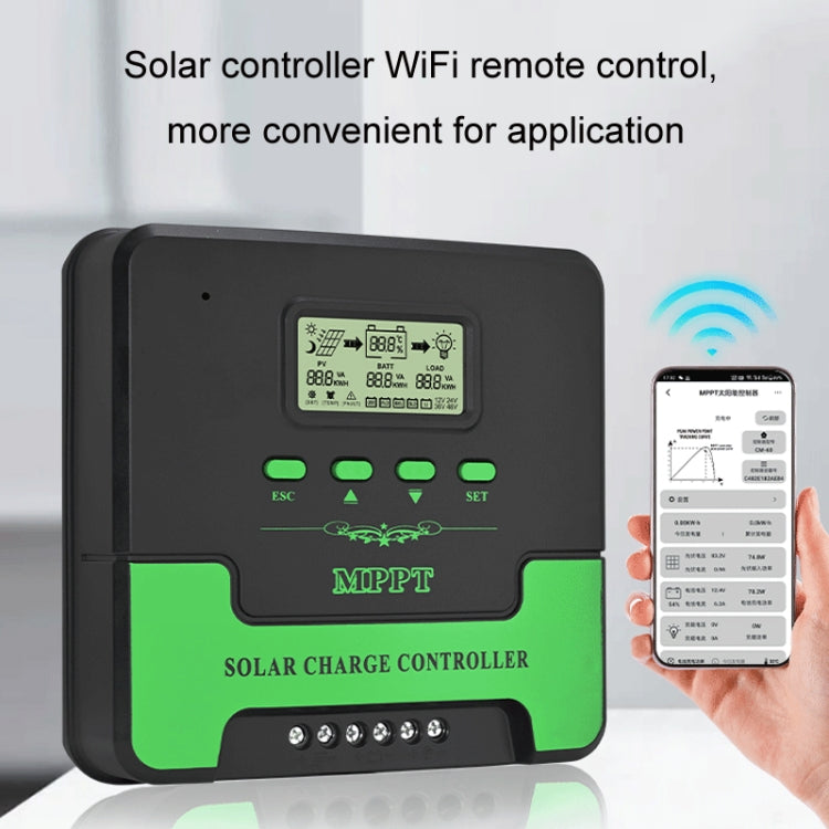 12V-24V 10A WIFI Remote MPPT Home Energy Storage Control System Solar Controller, Model: CM-D10 - Others by buy2fix | Online Shopping UK | buy2fix