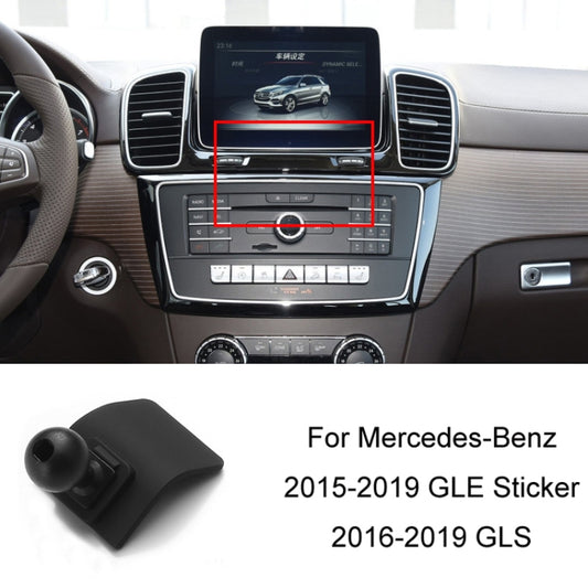 For Mercedes-Benz Mobile Phone Holder Car Air Outlet Base, Model: 15-19 GLE Sticker/16-19 GLS - Special Car Holders by buy2fix | Online Shopping UK | buy2fix