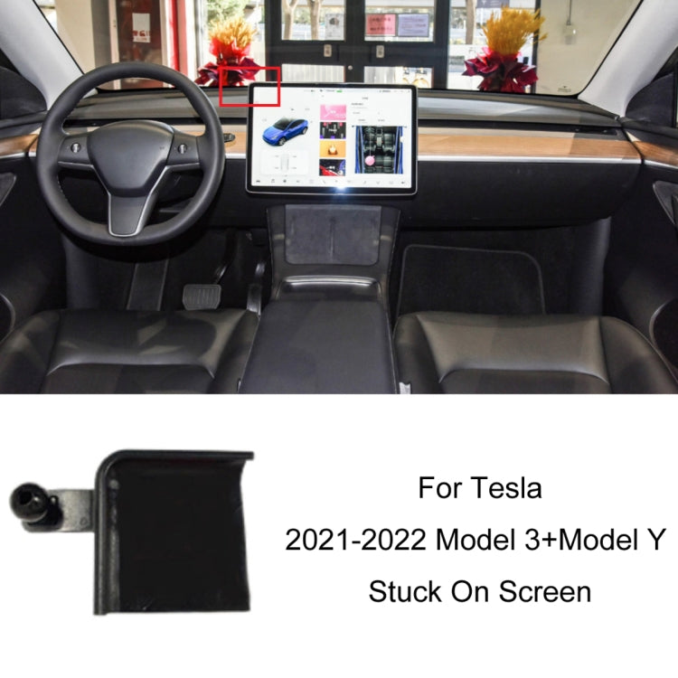 For Tesla Car Air Outlet Clip Phone Holder Base, Model: 21-22 Model 3+Model Y Stuck On Screen - Special Car Holders by buy2fix | Online Shopping UK | buy2fix