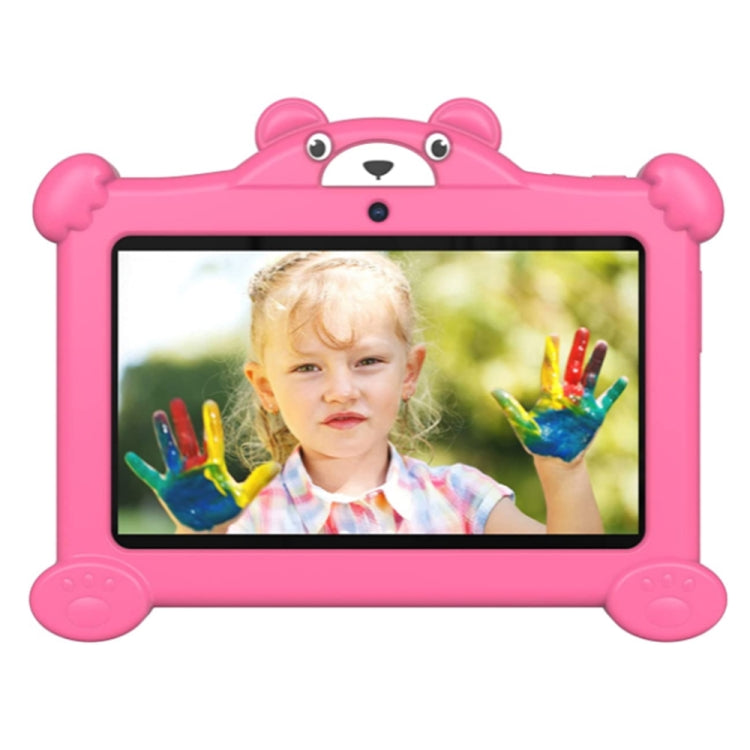 Pritom K7 Pro Panda Kids Tablet PC, 7.0 inch, 2GB+32GB, Android 11 Allwinner A100 Quad Core CPU, Support 2.4G WiFi & WiFi 6, Global Version with Google Play, US Plug (Pink) -  by PRITOM | Online Shopping UK | buy2fix